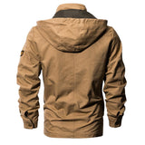 Tactics Style Men Outdoor Windproof Coat Men Casual Jacket Oversized Men's Clothing Jacket Multi-Pocket Jacket Coat