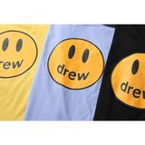 Justin Bieber Drew House Casual High Street Couple Men's and Women's ShortSleeved Tshirt