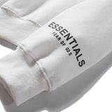 Fog Essentials Sweatshirt Fear Of God Fog Double Line Essentials Three-Dimensional Letter Terry Round Neck Sweater for Men