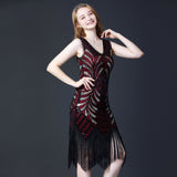 The Great Gatsby Dresses Vintage Tassel Dress Dress Beaded