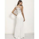 Women Lace Wedding Dress Women's Sexy Lace See-through Fashion Wedding Dress Formal Dress