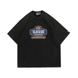Blackair T Shirt Summer Washed T-shirt