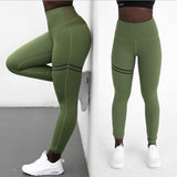Women's Legging Leggings Women's Hip Lifting Sport High Waist Yoga Pants Solid Color