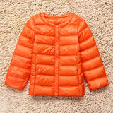 Kids Winter Coats Puffer Jacket down Coat Autumn and Winter round Neck Short Warm
