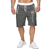 Jogging Shorts for Men Summer Men's Beach Pants Casual plus Size Shorts Solid Color Five-Point Sports Pants