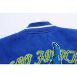 Letterman Jacket Outfit Senior Jackets Varsity Baseball Coat Letter Baseball Uniform Men Fall Baggy Coat
