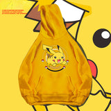 Men and Women Pokemon Pikachu Hoodie Pikachu Hooded Sweater