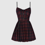 Vintage Empire Waist Dress Vintage Camisole Slim Dress for Women Summer
