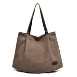 The Teacher Tote Fashion Women's Canvas Shoulder Bag Mori Style Large Capacity Totes Women's Handbag Artistic Casual Women's Bag