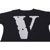 Vlone Sweatshirt Men's Friends 3M Reflective Teenagers Men's Long Sleeve Tshirt