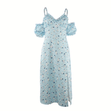 Beth Dutton Yellowstone Dresses Summer Spring Midi Dresses Sexy V-neck Wooden Ear Strapless Dress French Strap Dress