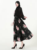 Muslim Women Stylish Kashibo Abaya Muslim Ladies Long Gown Islamic Clothing Jilbab Jalabiya Midaxi Dresses cottagecore