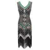 The Great Gatsby Daisy Dress Vintage Sequin Bead Dress