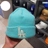 Yankee And Dogers Winter Hat Autumn And Winter Embroidery Men And Women Winter Hat Ear Protection Beanie Hat