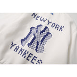 Yankees Autumn and Winter Printing Casual Zipper Baseball Uniform Jacket Coat Top