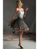 Homecoming Dresses Summer Tube Top Dress Slim Slimming Evening Dress