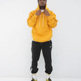 Men Tracksuit Set Jogging Suits Mens Hooded Sweatshirt Suit Men's Winter Pullover Fleece-Lined Thickened Oversized Loose Coat Casual