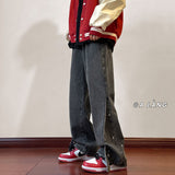Men Cargo Pants Jeans Men's Autumn and Winter Leisure Workwear Pants Trousers
