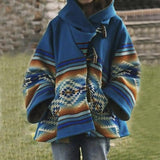 Beth Dutton Outfits Winter Coat Printed Long Sleeve Hooded Jacket
