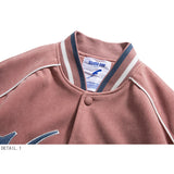 Letterman Jacket Outfit Senior Jackets Varsity Baseball Coat Men's Loose Jacket Men