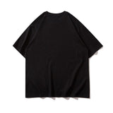 Men's T-shirt Summer Casual Tops Cartoon Printed Short Sleeve T-shirt Men's I round Neck Half Sleeve Trendy Loose