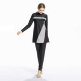 Burkini Muslim Swimwear Conservative Swimwear Three-Piece Sportswear