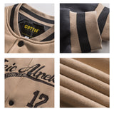 Letterman Jacket Outfit Senior Jackets Varsity Baseball Coat Spring and Autumn American Fashion Brand Baseball Uniform