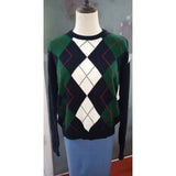Preppy Aesthetic Outfits Knitwear round Neck Knitwear Pullover Long Sleeve Sweater