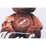 We11done T Shirt Teddy Bear Printed Loose Men's and Women's round Neck Short Sleeve Cotton