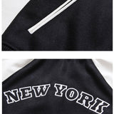 Yankee Letterman Jacket Outfit Senior Jackets Varsity Baseball College Coat Mlbny Baseball Uniform Jacket Loose plus Size Casual