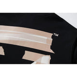 Off White hoodie Sweater Autumn Ow Arrow Print Sweater Pure Cotton Loose Unisex Coats Owt