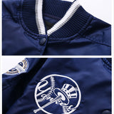 Yankee Letterman Jacket Outfit Senior Jackets Varsity Baseball College Coat Mlbny Loose Leisure Sports Baseball Uniform