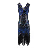 The Great Gatsby Daisy Dress Vintage Sequin Bead Dress