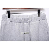 Fog Pants Embroidered Cotton FleeceLined Trousers for Men and Women Fear Of God