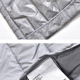 Men Winter Coats Puffer Jacket down Coat Autumn and Winter Vest Men's Short down Vest