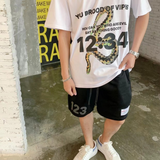 Rrr123 Shorts Vintage Drawstring Loose Fog Shorts