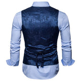 Mens Dress Vests Men's Vest Casual Jacket Business Waistcoat Fashion Men's Casual Printing