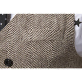 Tuxedo Vests Men Suit Spring/Summer Vest European Size Retro Casual Slim Fit Men