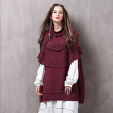 Sweater Dress Outfit With Tights 2 Piece Set Winter Dress Color-Matching Hundred Colors Knitted Dress Retro Turtleneck Long Sleeve Dress