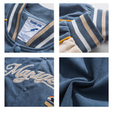 Letterman Jacket Outfit Senior Jackets Varsity Baseball Coat Men's Spring and Autumn Casual Jacket