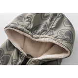 Man Fall Winter Outfis Winter Youth Love Hooded Lamb Wool Jacket Men and Women Casual
