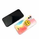 justin b drew phone case Drew Smiley Face Apple 11 Phone Case iPhone 12 Pro Max Straight Edge Frosted Xs XR