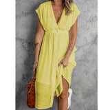 Nina Parker Dresses Double-Layer Tulle Dress Waist Trimming Loose Long Dress