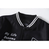 Yankees Letter Jacket Baseball Uniform Spring and Autumn Men's and Women's Embroidered Jacket