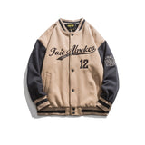 Letterman Jacket Outfit Senior Jackets Varsity Baseball Coat Spring and Autumn American Fashion Brand Baseball Uniform