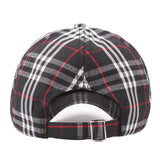 Vintage Check Baseball Cap Color Plaid