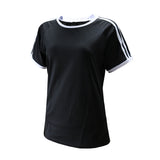 Moisture Wicking Shirts Sports Short-Sleeved T-shirt Women's round Neck