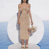 Women Summer Dresses Midi Dress Summer Autumn Women's Sexy Maxi Dress