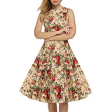 Semi Formal Dresses for Wedding Summer Retro Mid-Length Dress Dress
