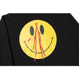 Vlone Hoodie High Street Letters Popular Smiling Face Hoodie Coat